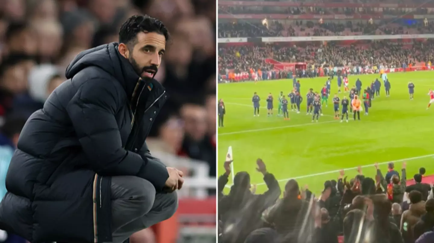 Man Utd fans left furious after footage emerges of full-time moment following Arsenal defeat