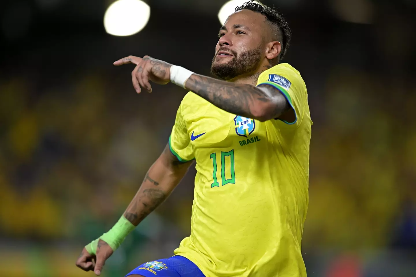 Neymar has broken Brazil's all-time goalscoring record. (