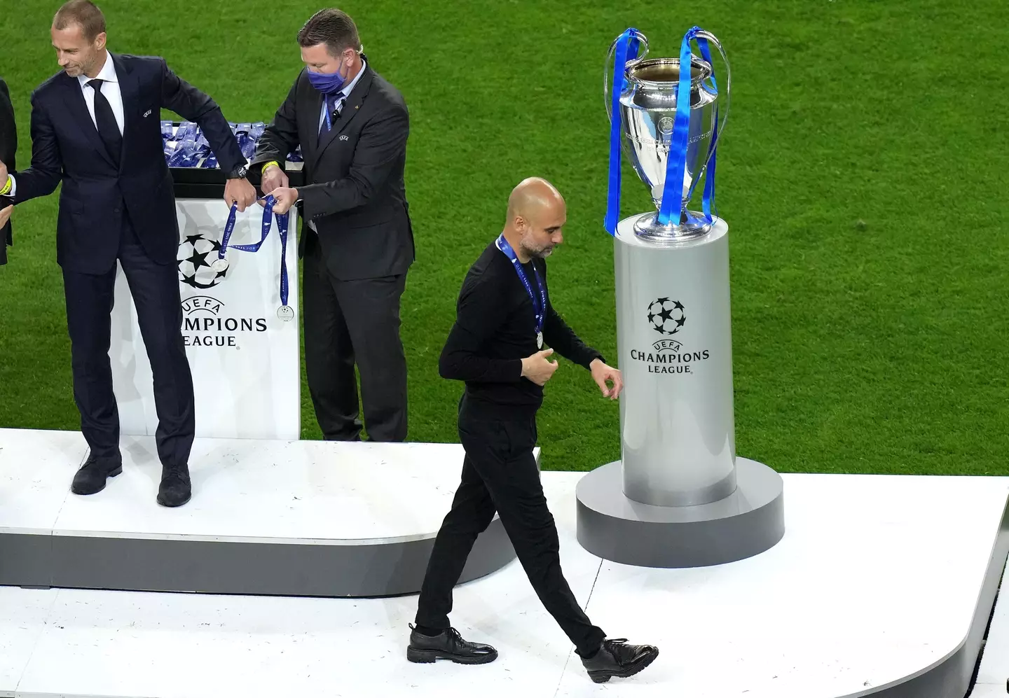 It's been 11 years since Guardiola won the Champions League. Image: Alamy