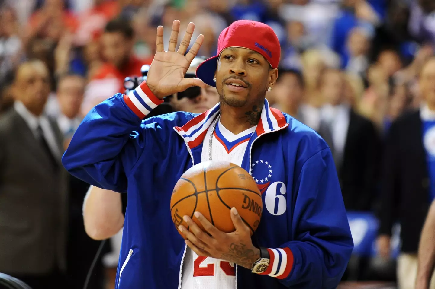 Allen Iverson in 2012 (credit: Getty)