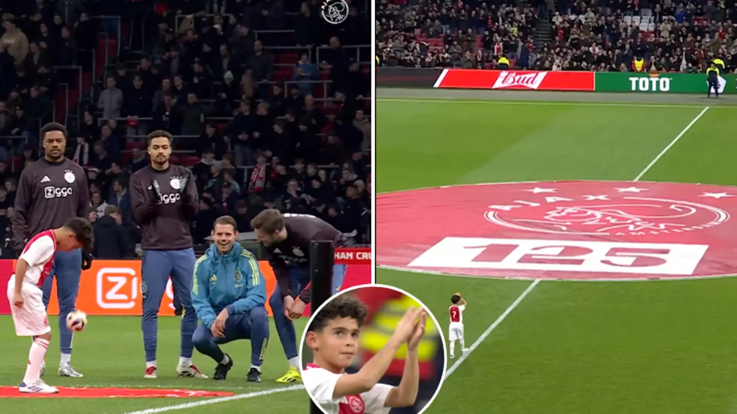 Ajax academy star stops first-team players in their tracks with stunning skill before receiving standing ovation from stadium