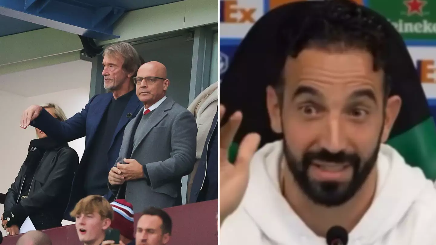 Man Utd source confirms club's stance on Sky Sports reporter's painfully awkward interrogation of Ruben Amorim