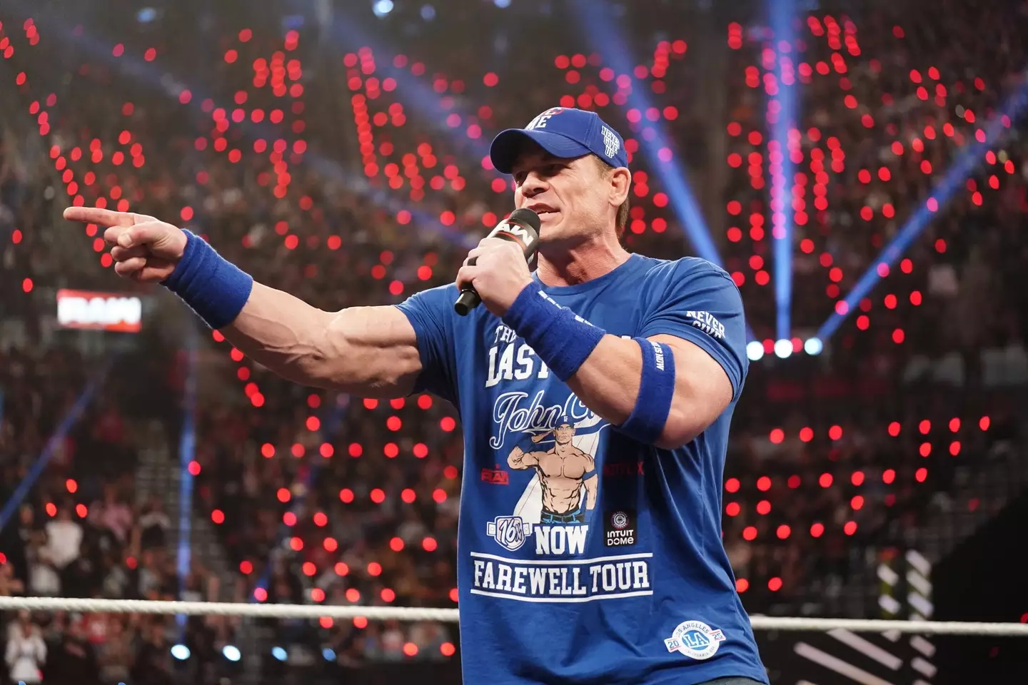 John Cena will feature in this weekend's WWE Elimination Chamber. Image: Getty