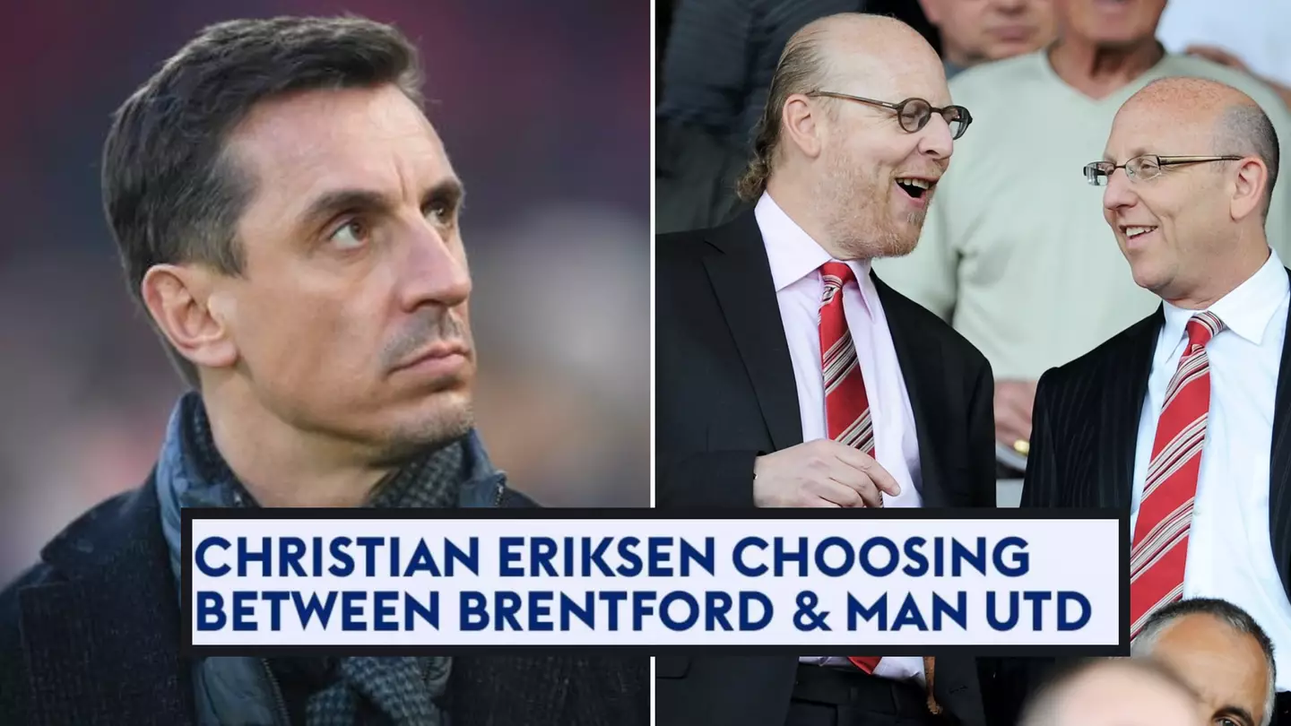 Gary Neville Slams Manchester United Owners Over Christian Eriksen Transfer Struggles