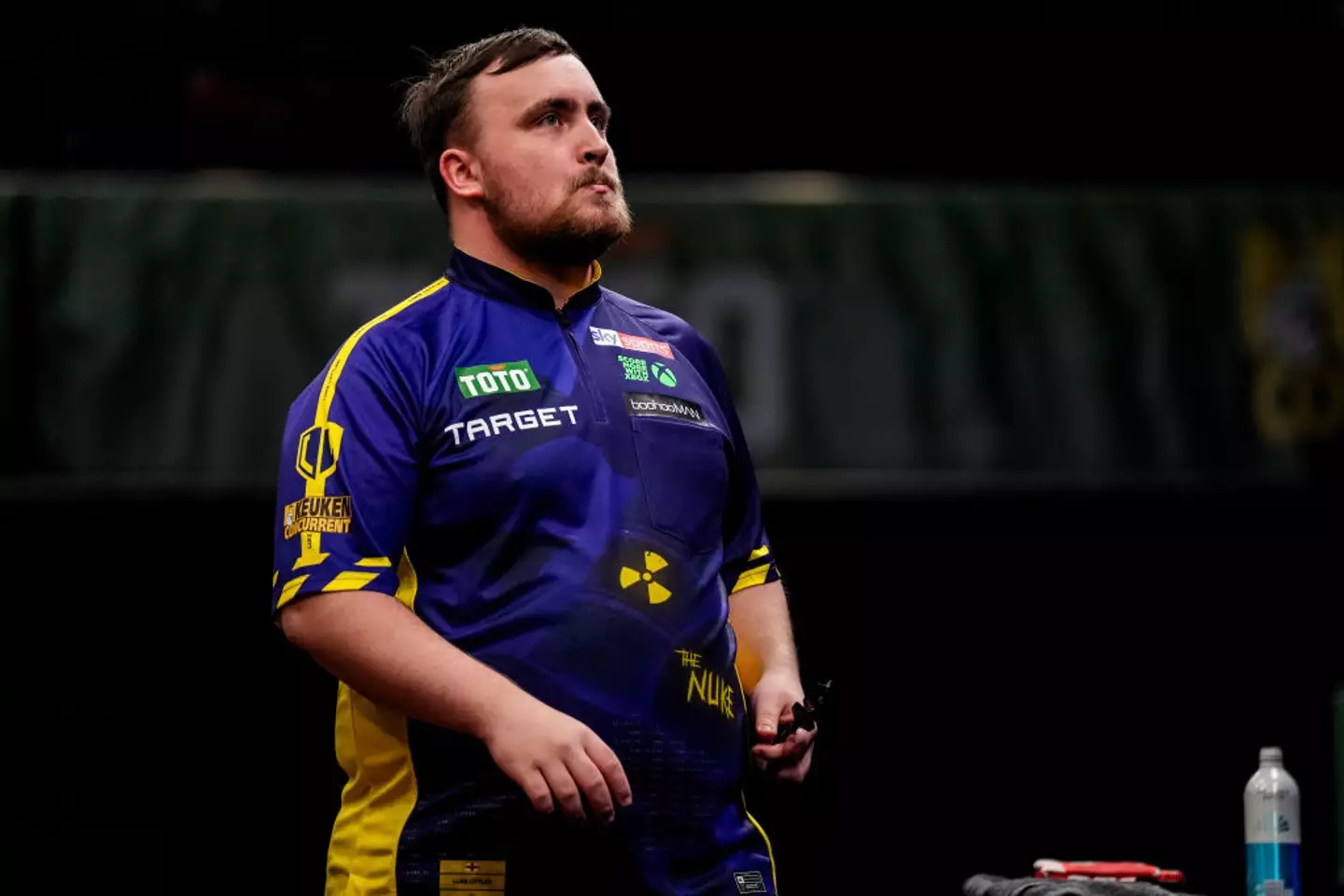 Luke Littler has hit back at James Wade's comments (Credit:Getty)