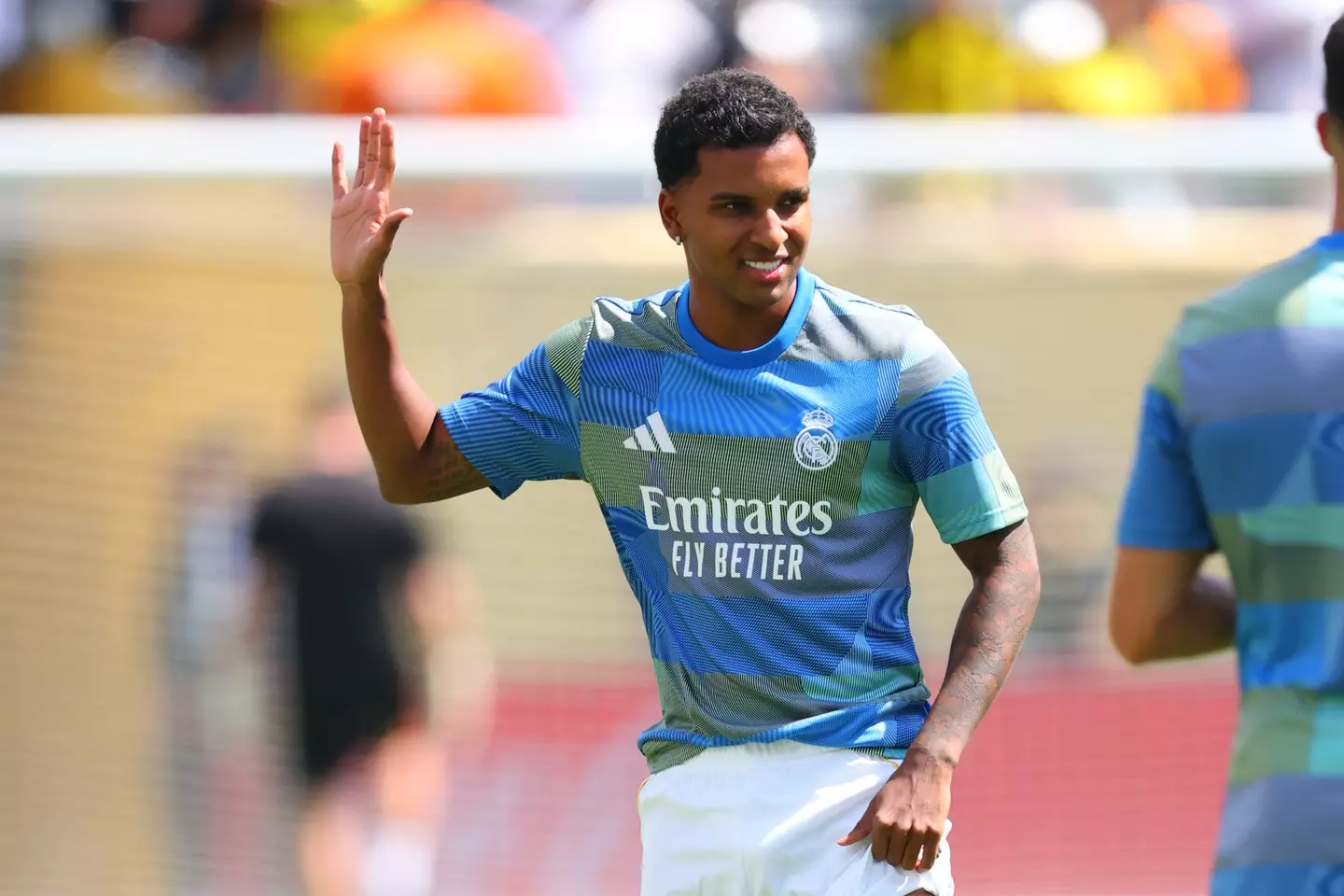 Rodrygo has been linked with a move away from Real Madrid this summer. Image: Getty