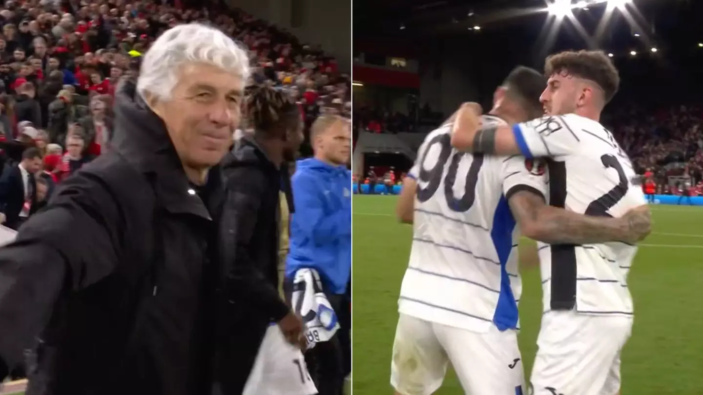 Atalanta players given rarely seen gesture at Anfield after thrashing Liverpool