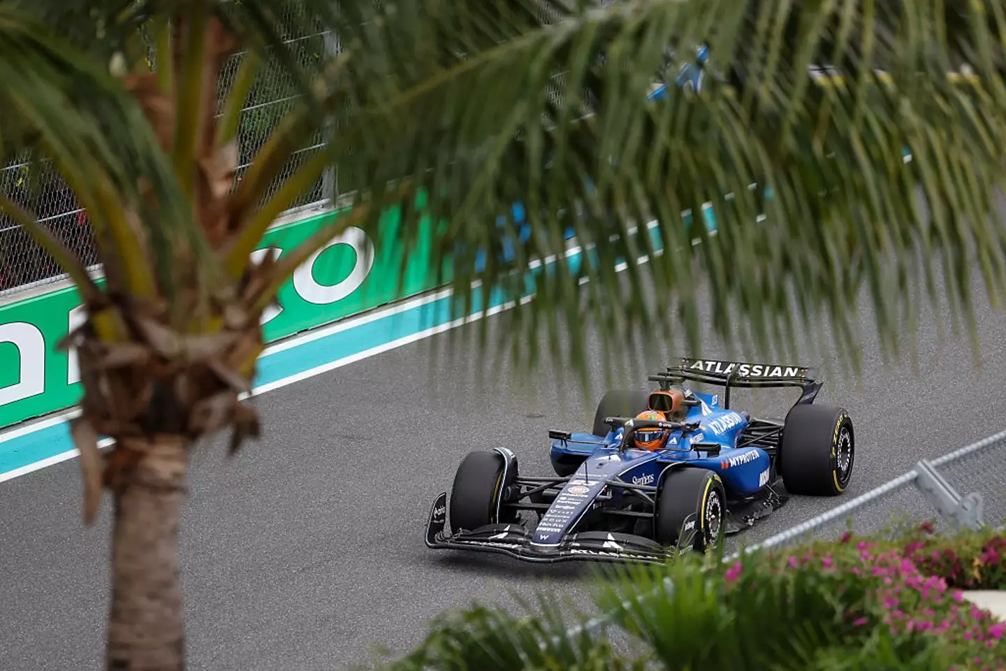 Alex Albon during the 2025 Miami Grand Prix (credit: Getty)