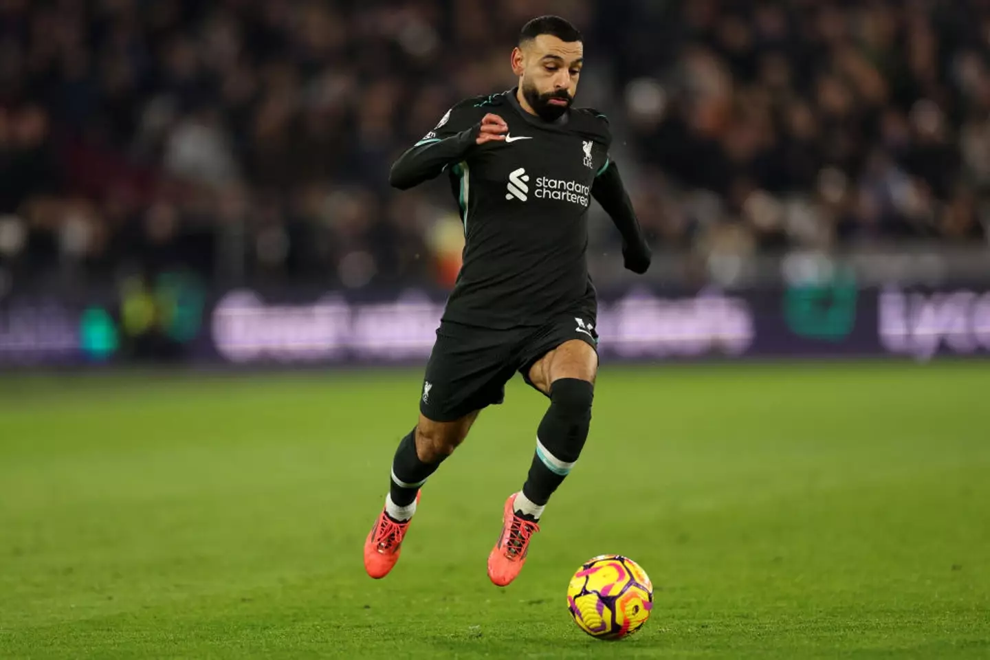 Mo Salah scored against West Ham on Sunday (Credit:Getty)