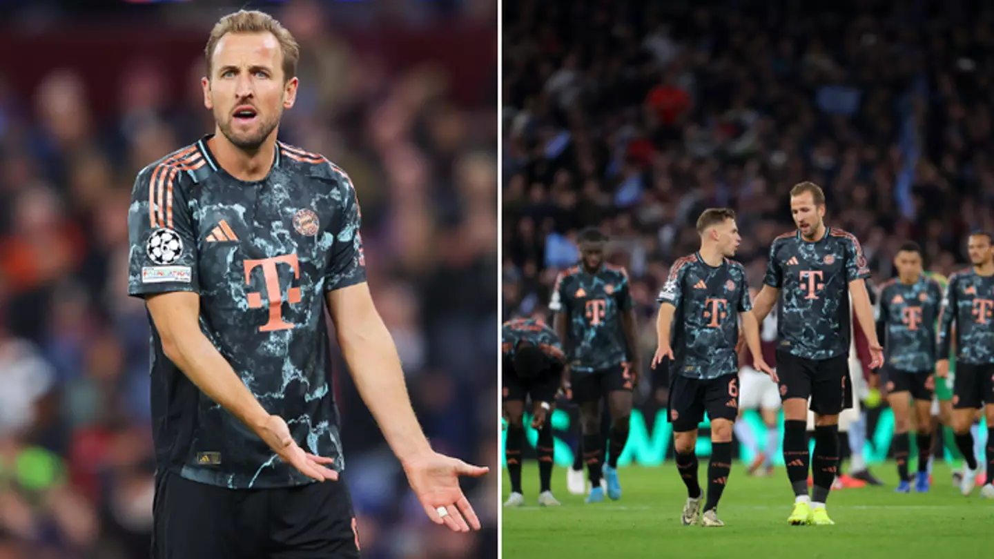 German media slam Harry Kane after Aston Villa defeat as Bayern Munich star given brutal rating