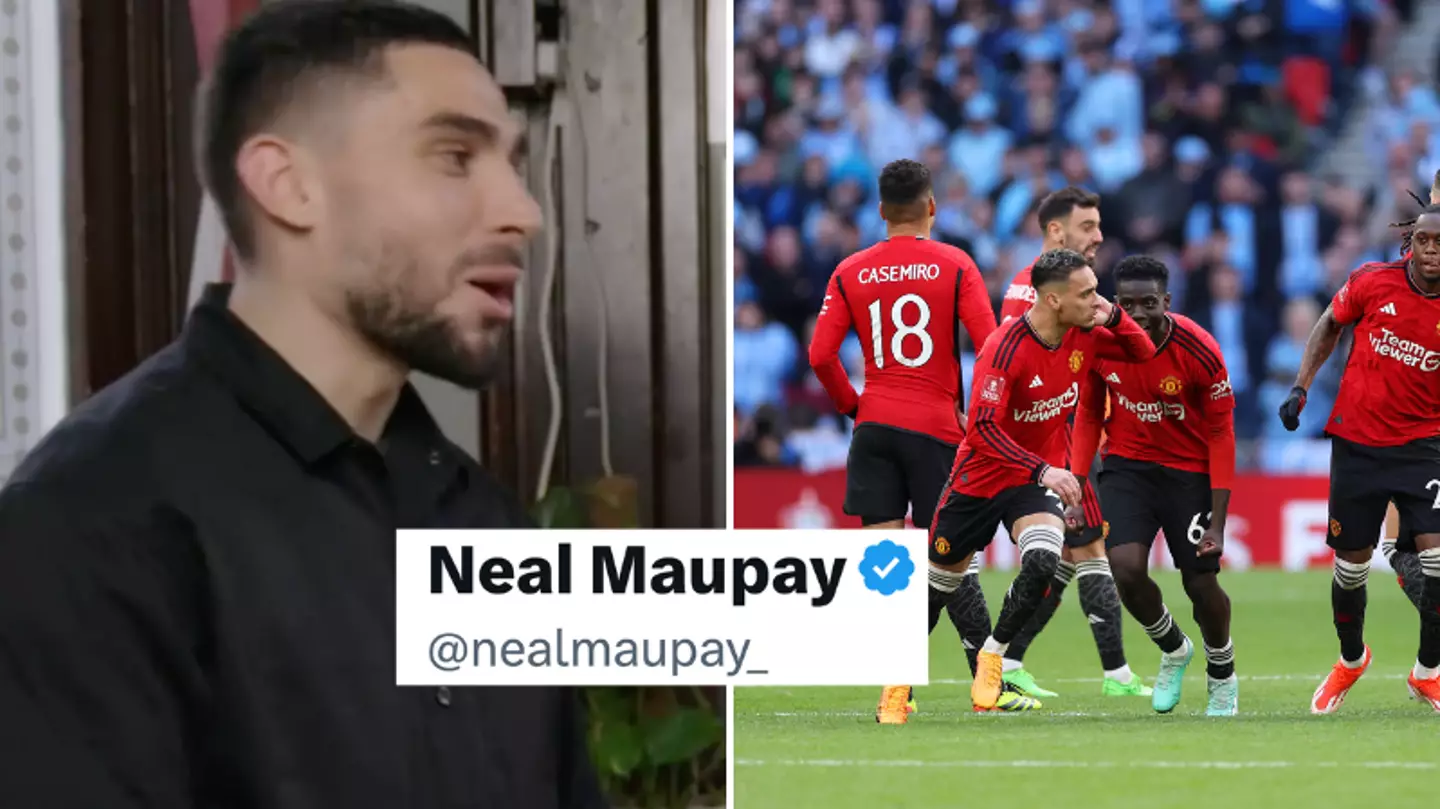 Neal Maupay aims brutal dig at Man Utd player after sharing FA Cup semi-final clip on social media