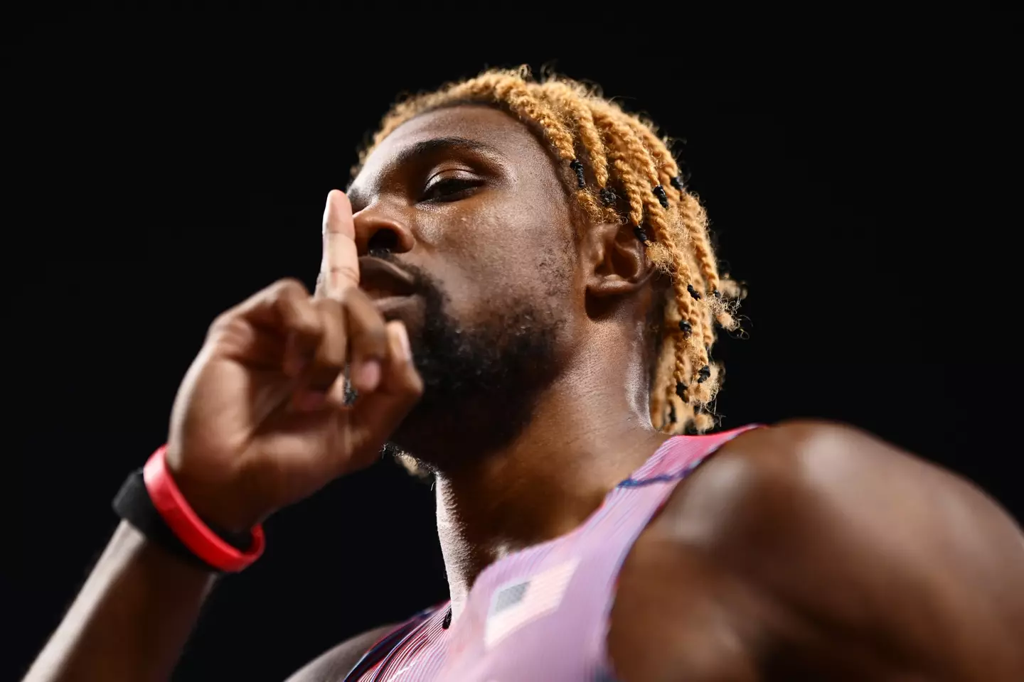 Noah Lyles. Image: Hannah Peters / Staff via Getty