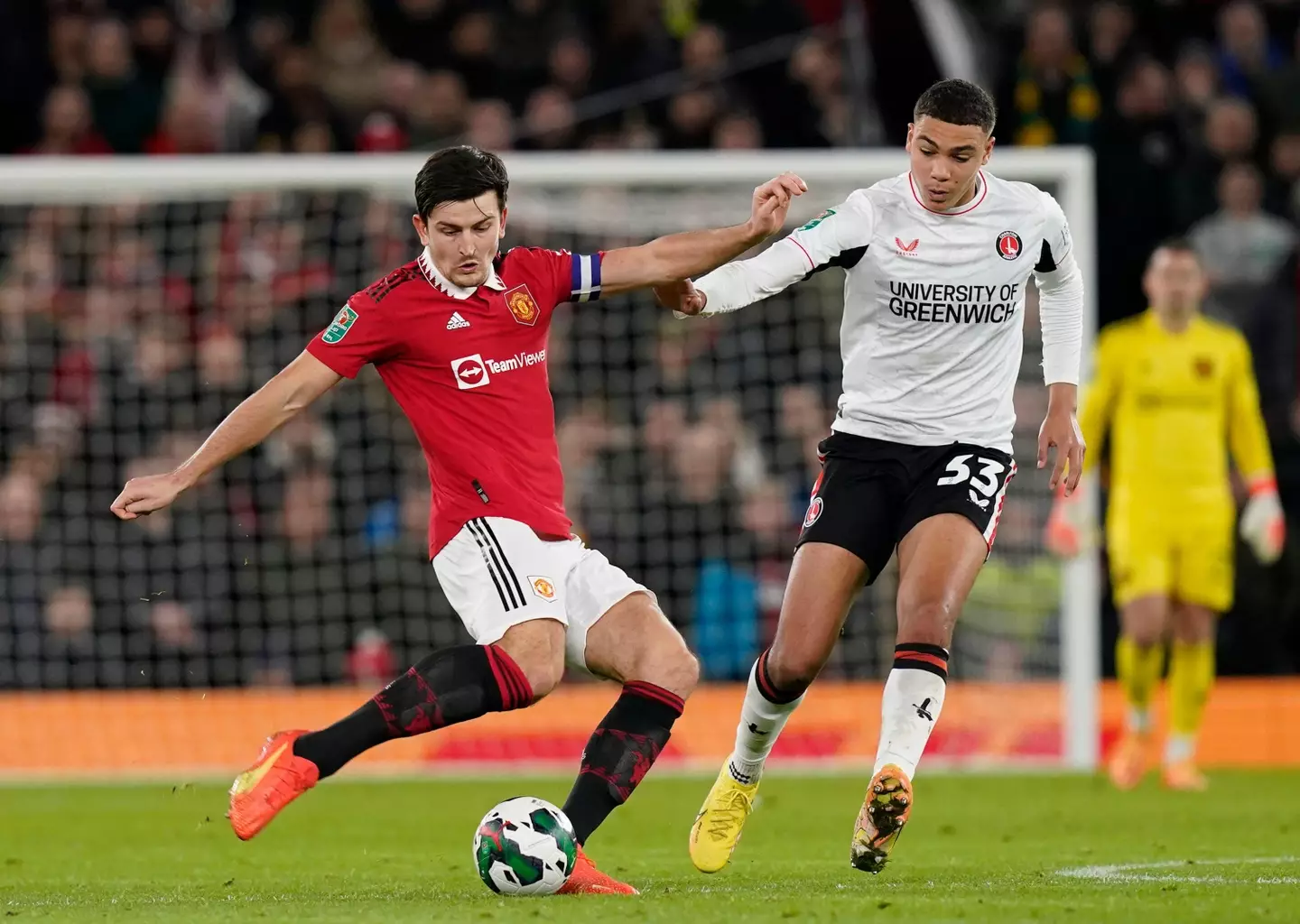 Ten Hag's preferred centre-back partnership doesn't include Maguire. (Image