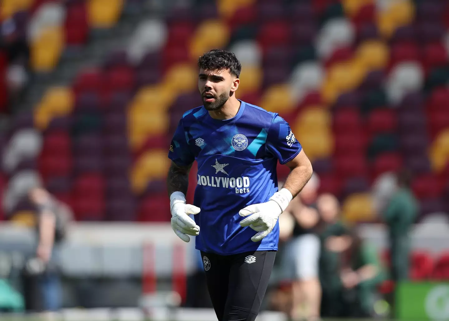 Raya could leave Brentford this summer. Image: Alamy