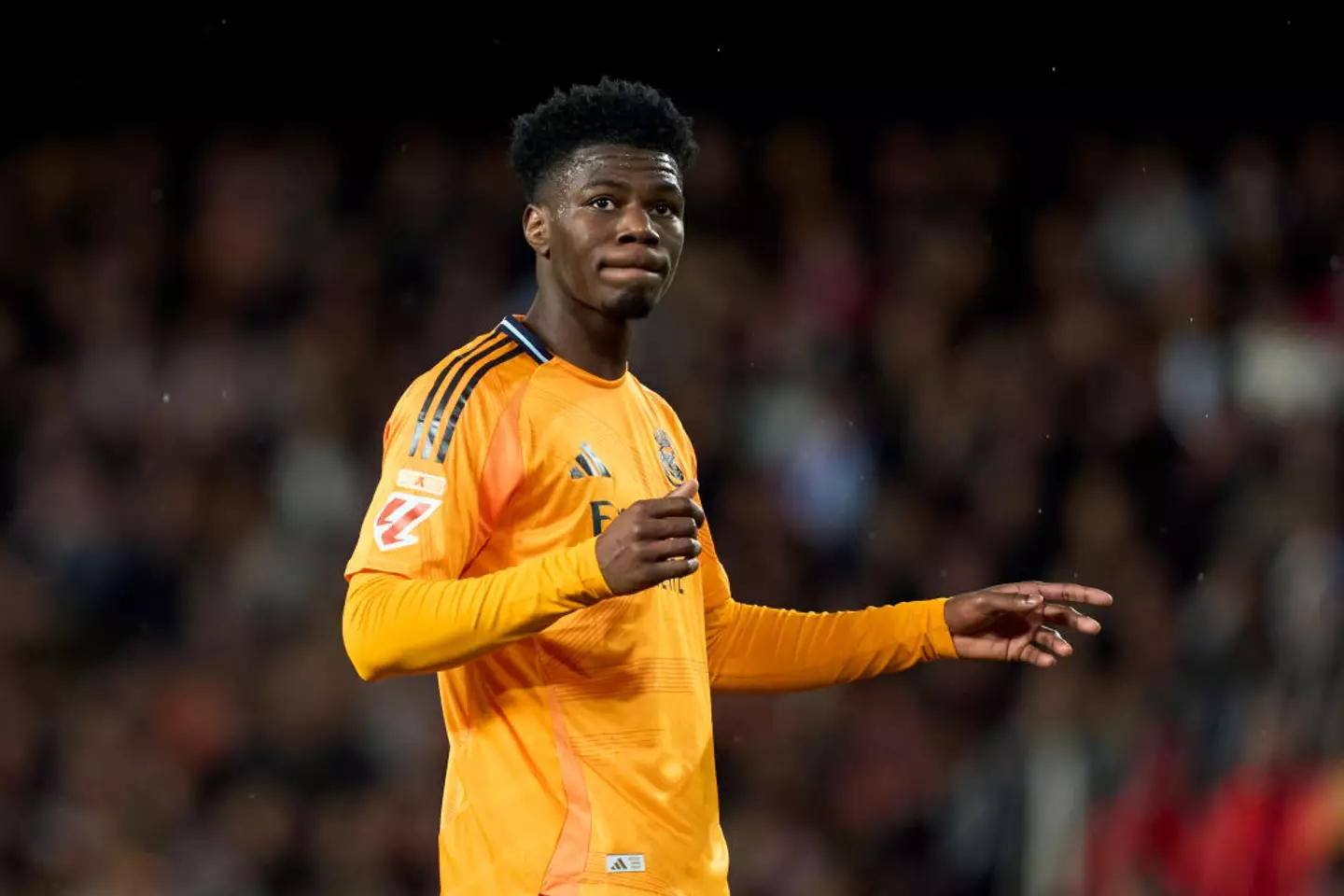 Aurelien Tchouameni pictured in action for Real Madrid (Image: Getty)
