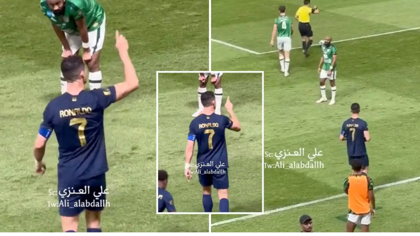 Al-Ettifaq fans mock Cristiano Ronaldo with 'Messi, Messi' chants after Ballon d'Or win, he couldn't help but react
