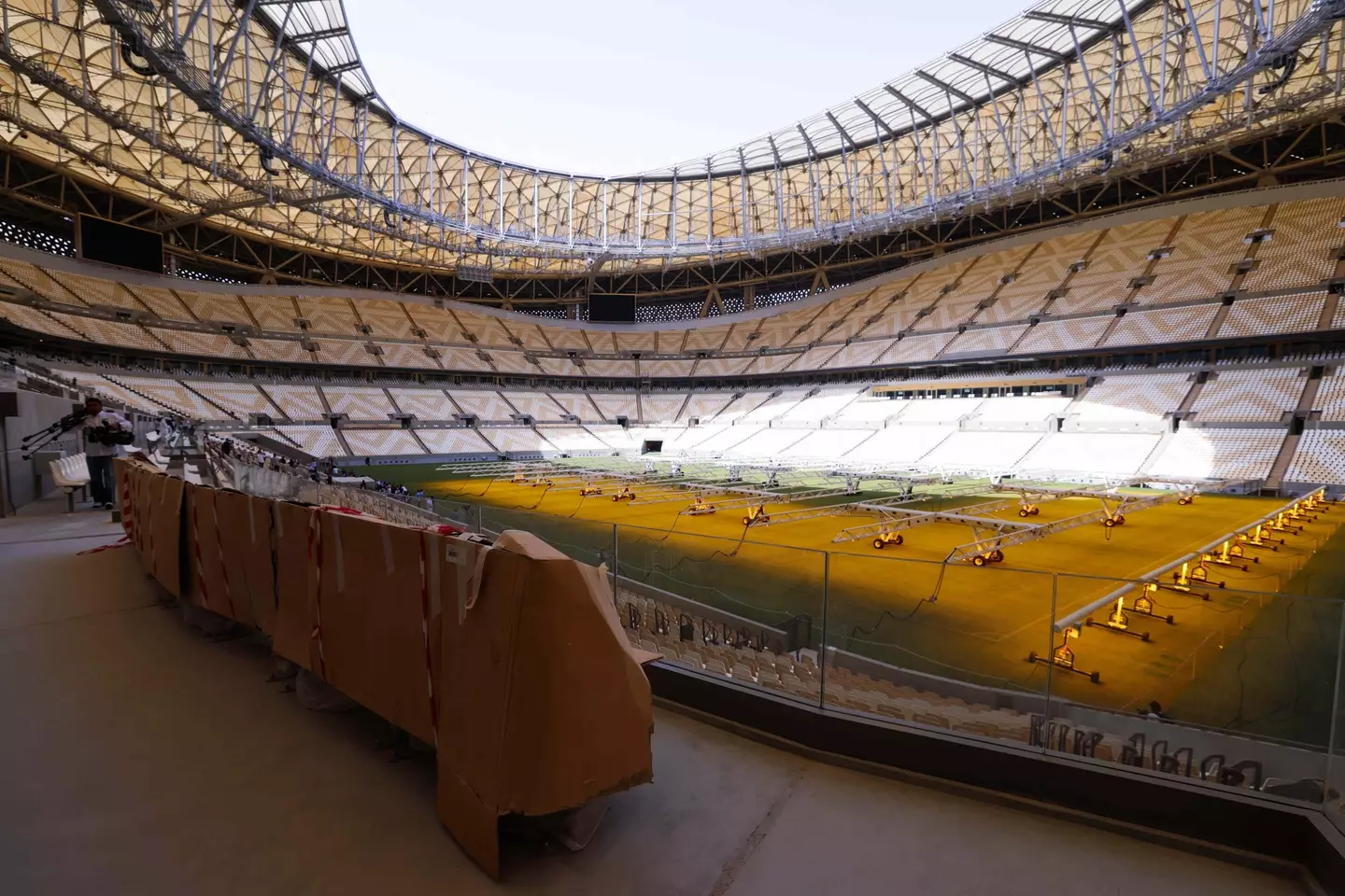 The final will be held at the Lusail Iconic Stadium on December 18 (Image: PA)