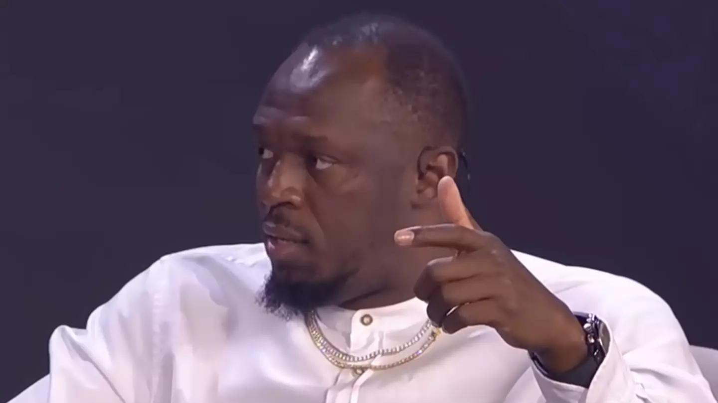 Usain Bolt said he'd love to return to sprinting to beat one man after being angered by comment in interview