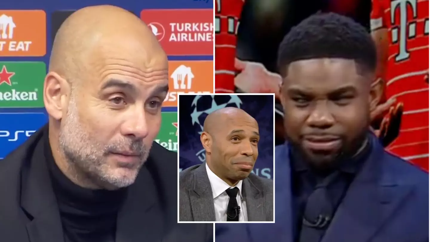 Micah Richards' hilarious reaction to Pep Guardiola sending personal message to Thierry Henry and not him