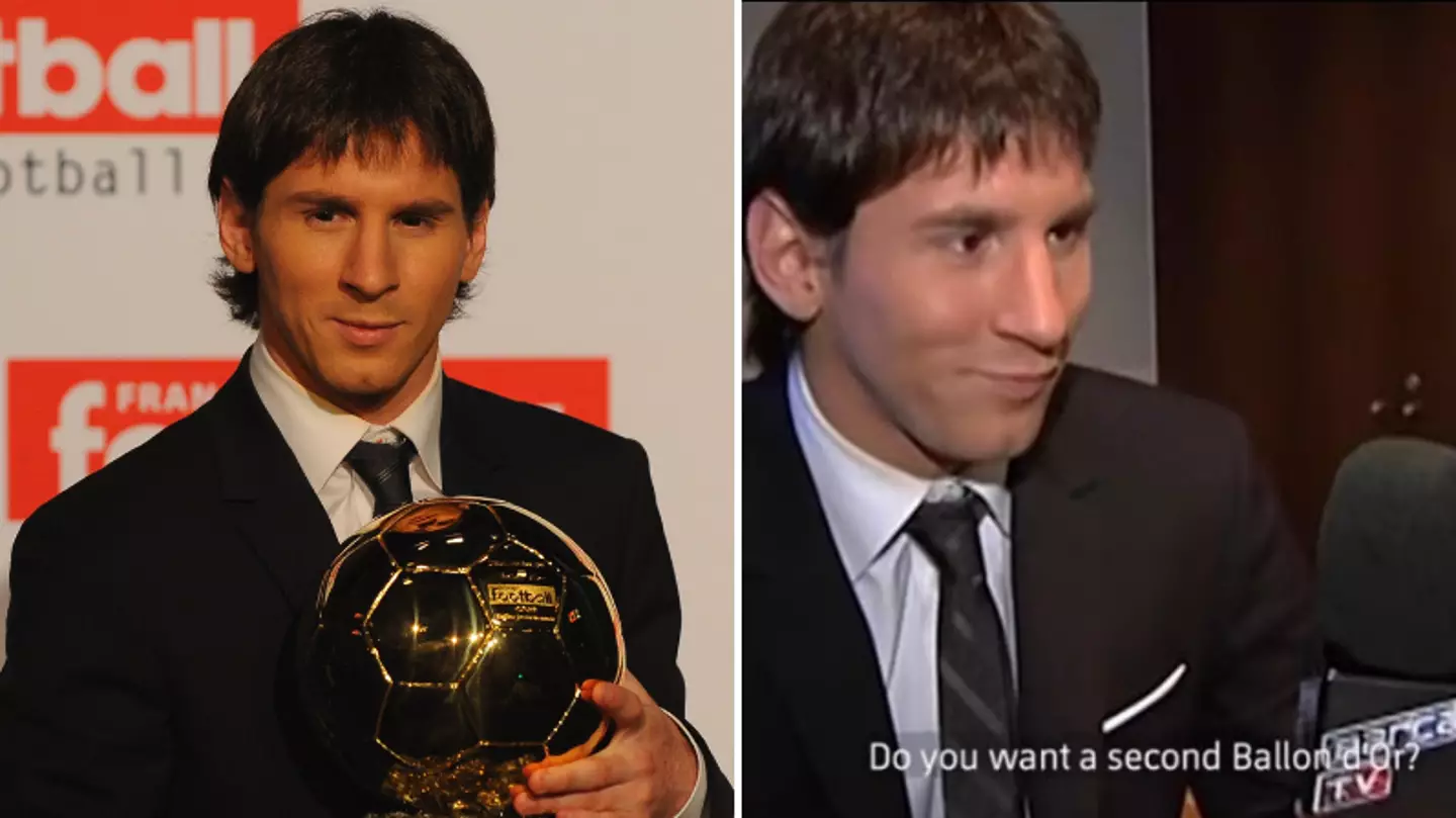 Lionel Messi Claimed His First Ballon d'Or 12 Years Ago Today And He Was Humble As Ever