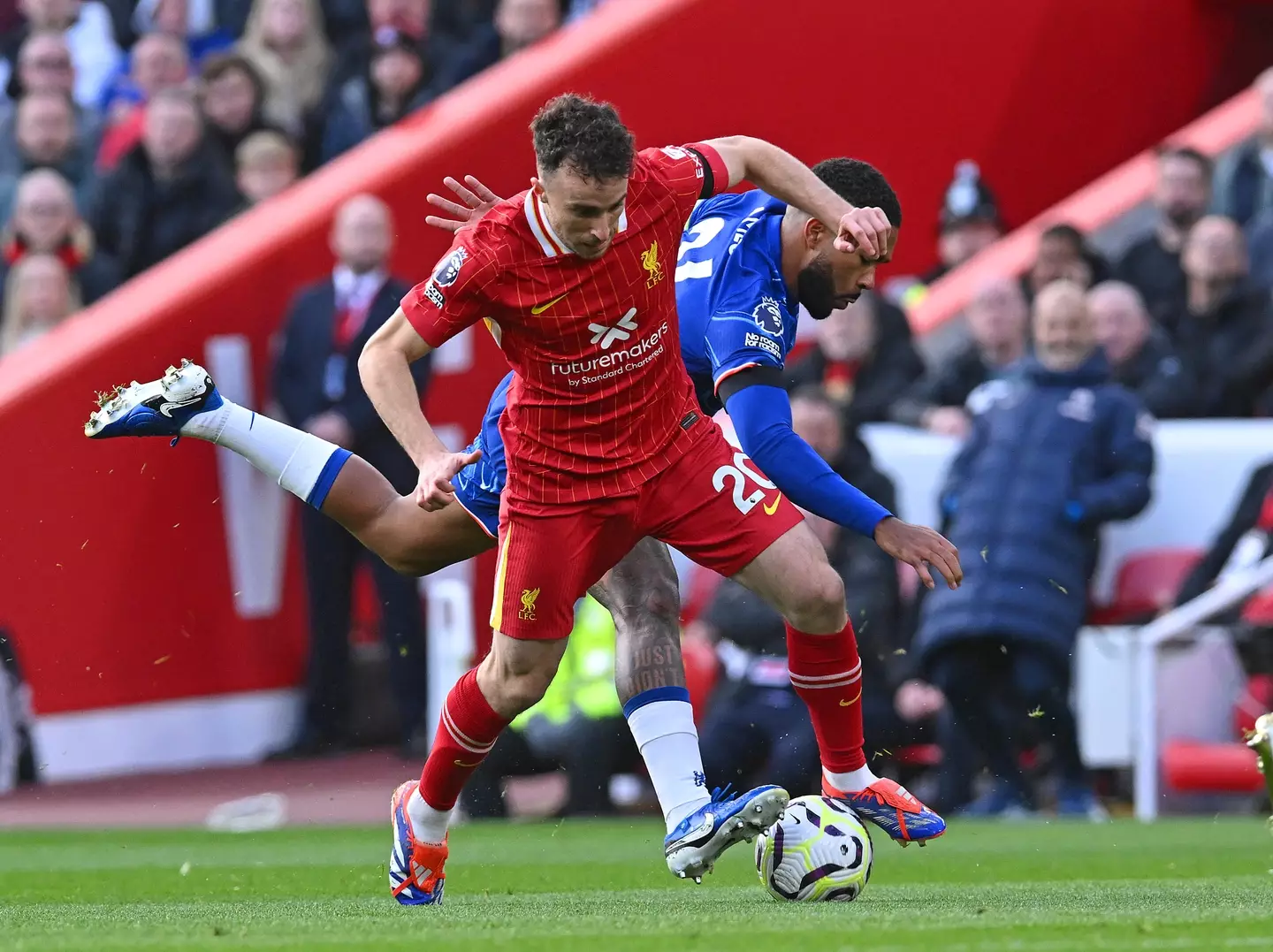Diogo Jota will miss the game against Arsenal (Getty)