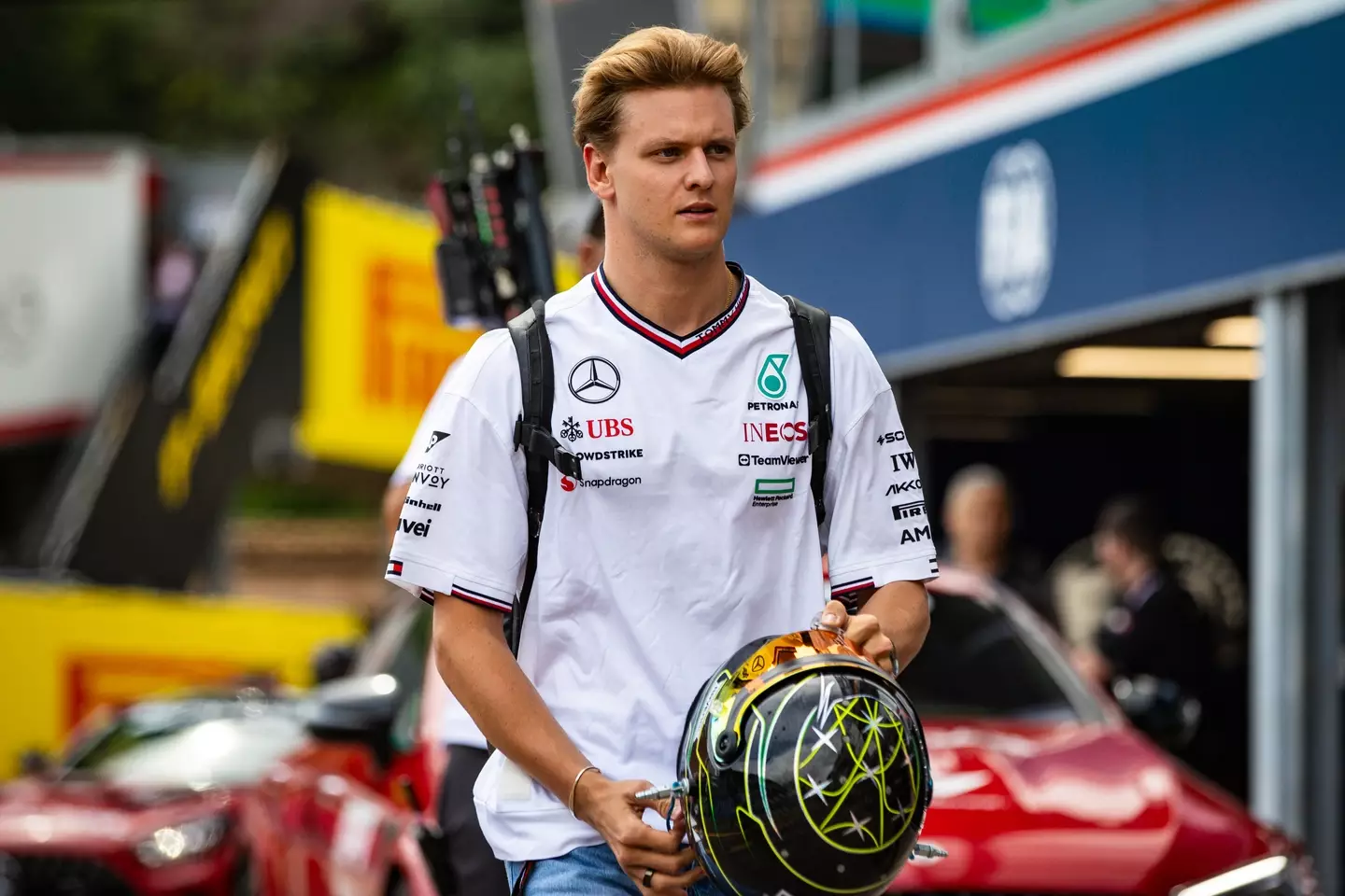 Mick Schumacher is currently the reserve driver for Mercedes. Image
