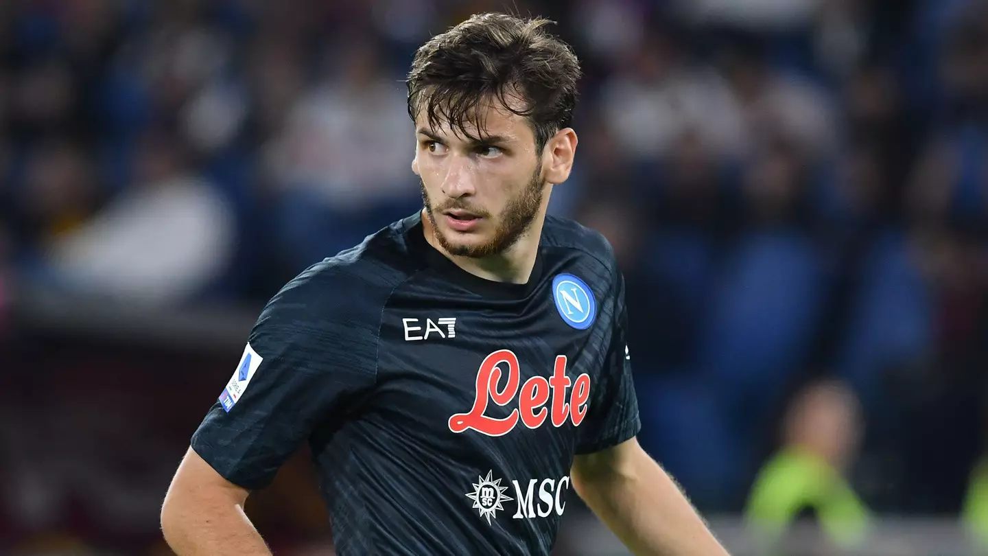 Napoli director offers update on reported Manchester City transfer interest in Khvicha Kvaratskhelia