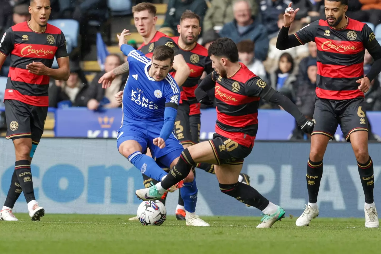 QPR stunned Championship leaders Leicester City. (