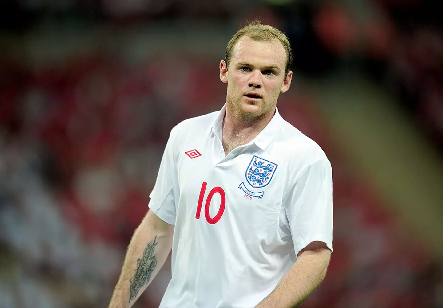 Wayne Rooney in action for England (Credit:Getty)