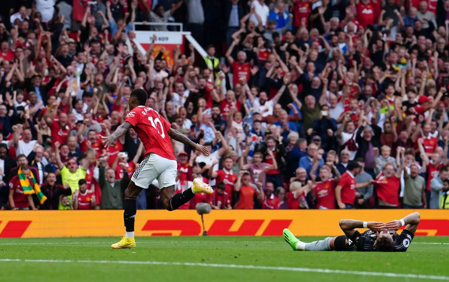 Rashford has been in superb form this season. Image: Alamy