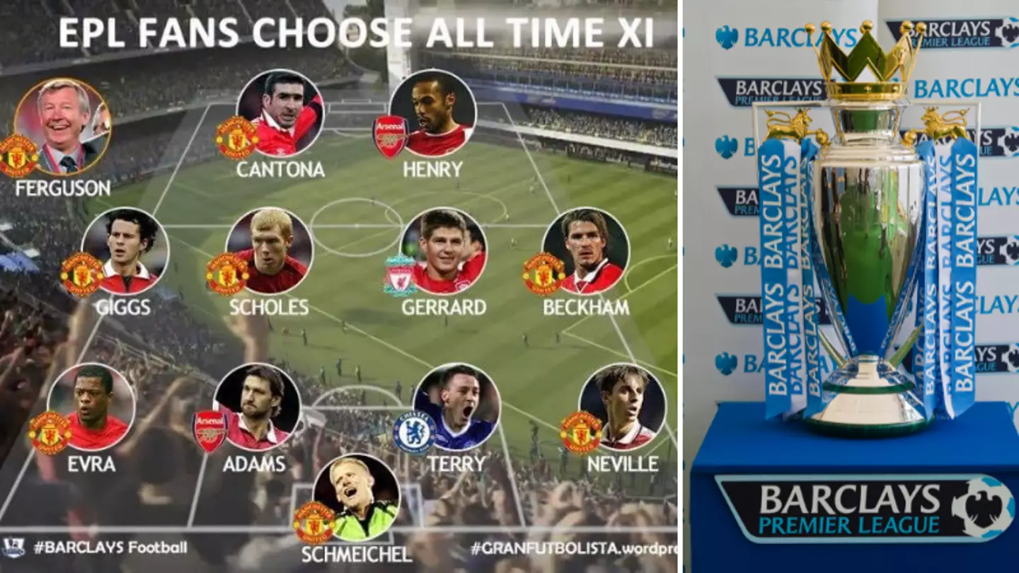 The Team That Was Voted The Greatest Premier League XI By Fans