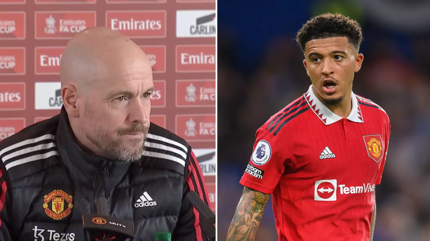 Erik ten Hag hints Jadon Sancho could return to Manchester United team