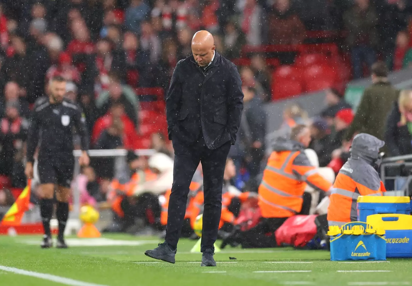 It has been a frustrating campaign for Arne Slot's side. Image credit: Getty