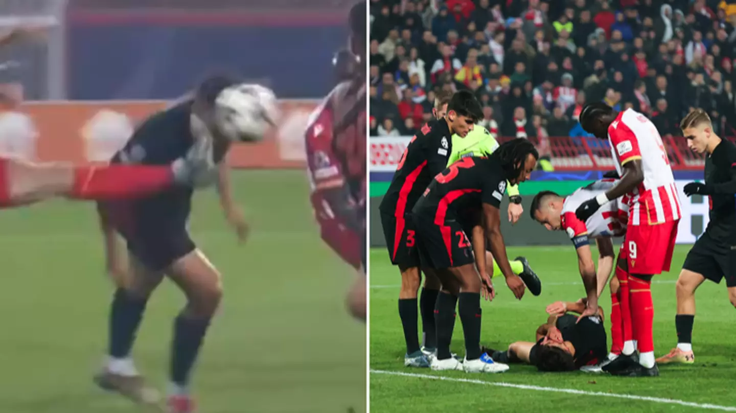 Pau Cubarsi shares shocking images after horrific injury during Barcelona's Champions League match