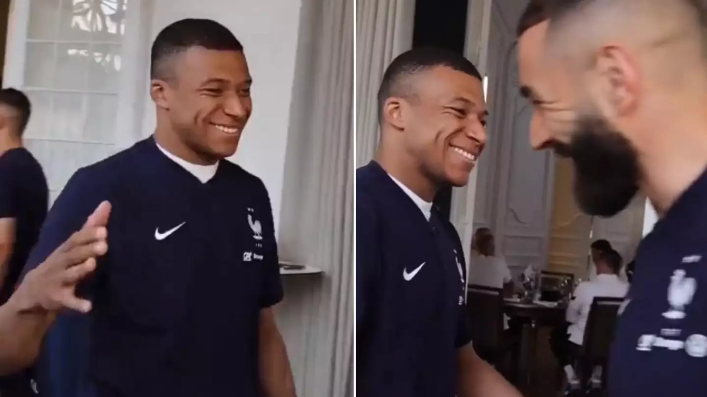 First Meeting Between Mbappe And Benzema Took Place At France's Base Since Real Madrid Transfer Saga