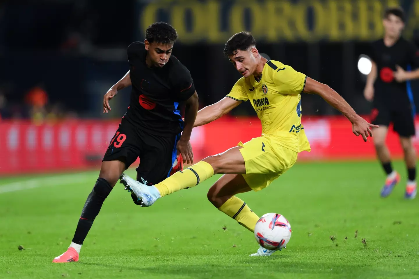 The La Liga fixture between Villarreal and Barcelona will be played in USA. Image: Getty