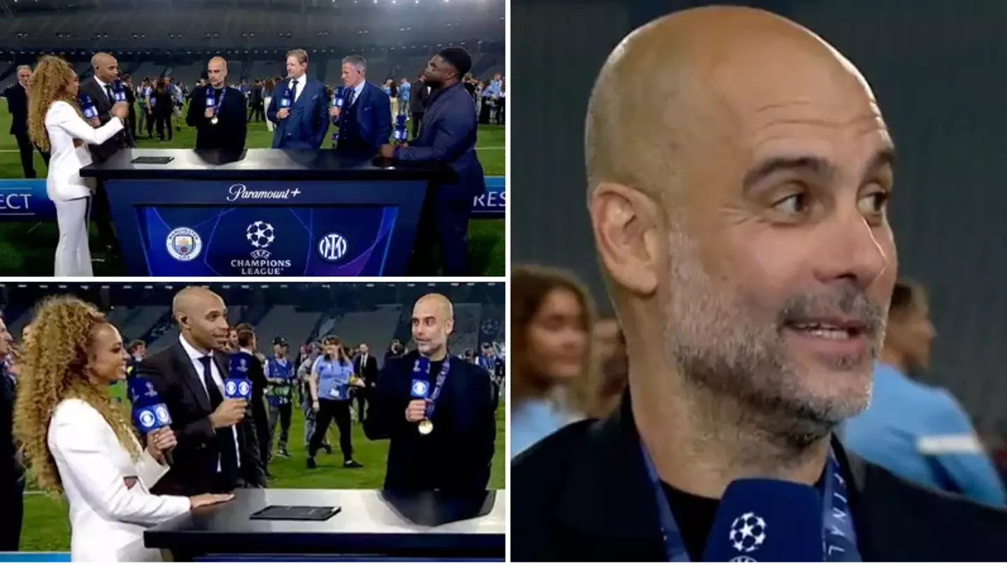 Pep Guardiola accidentally confirmed he has a burner Twitter account after Champions League final win