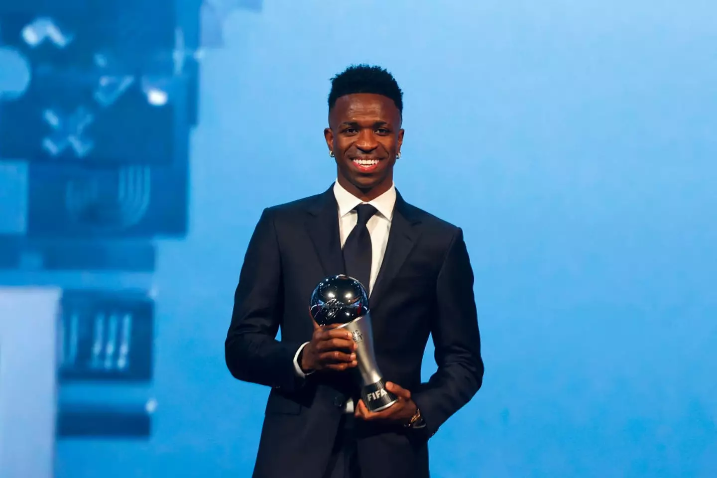 Vini Jr at the FIFA Best Awards (Image: Getty)