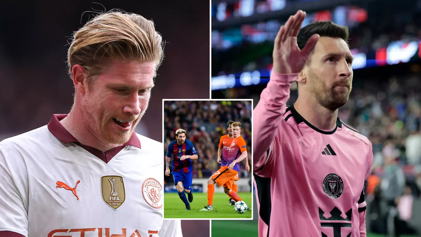 Kevin De Bruyne behind only Lionel Messi and one other surprising player in assists for past 30 years