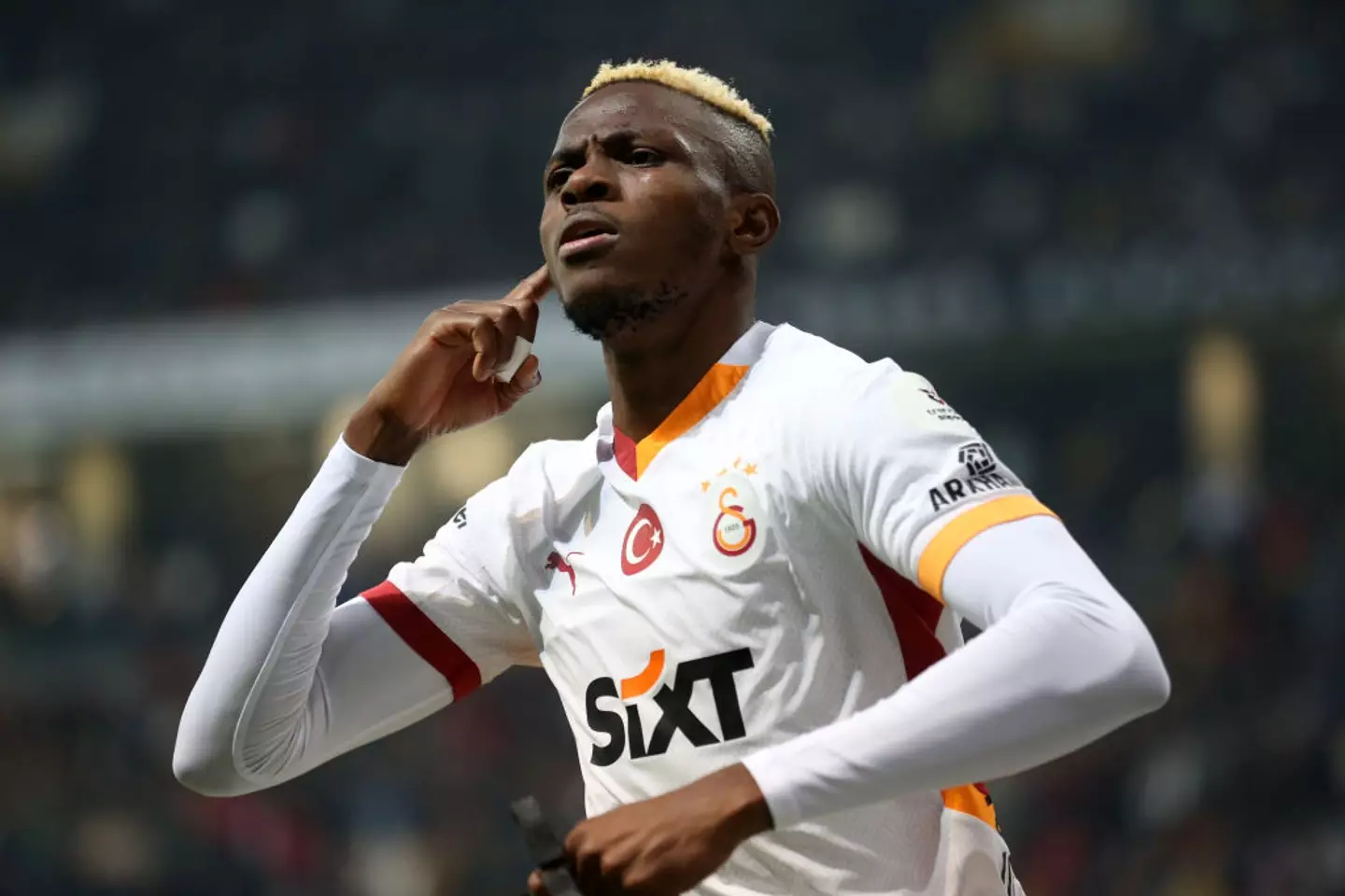 Victor Osimhen has been linked with move to Man United (Credit:Getty)
