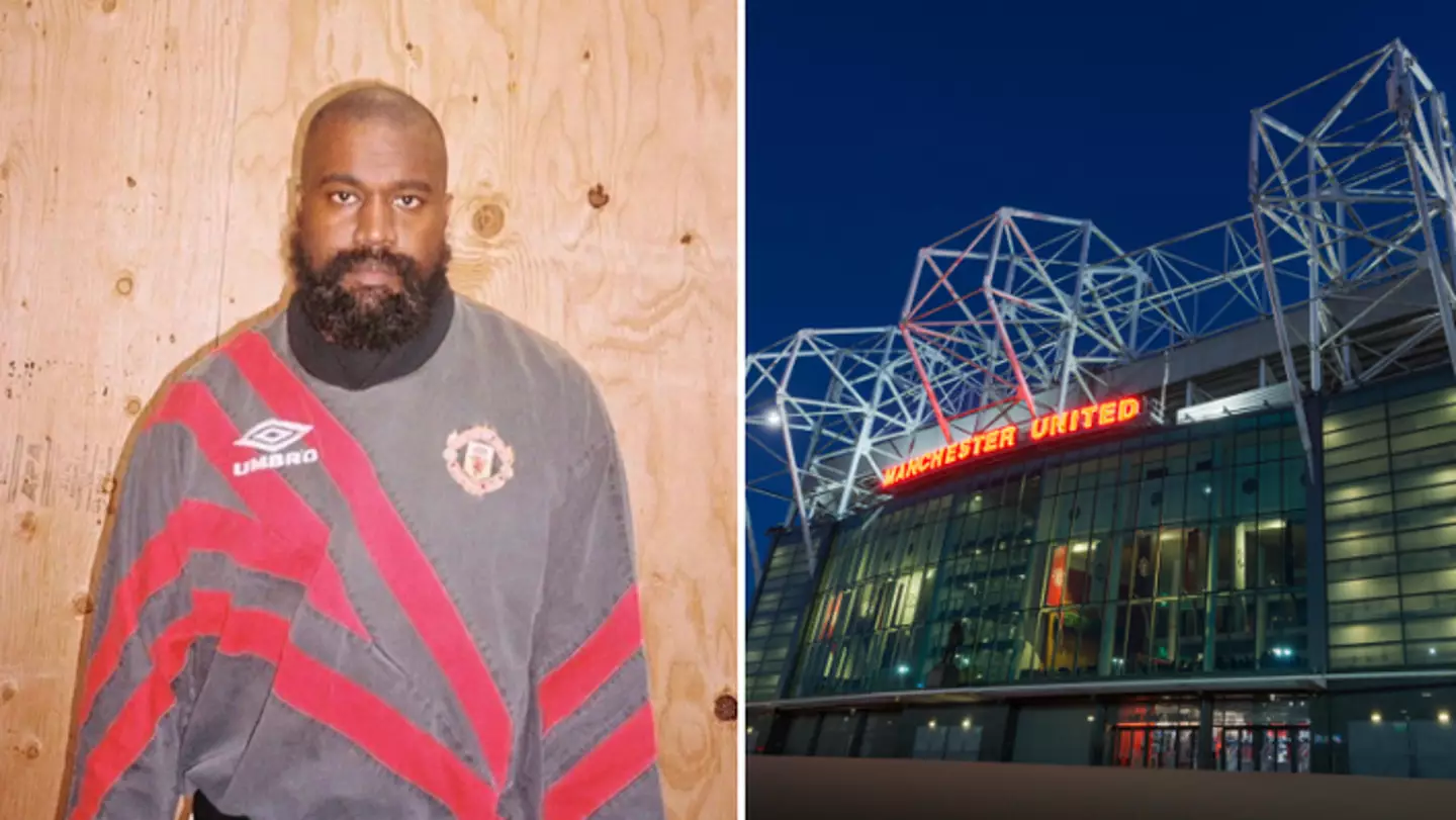 Fans react after seeing Kanye West wearing a Man United shirt