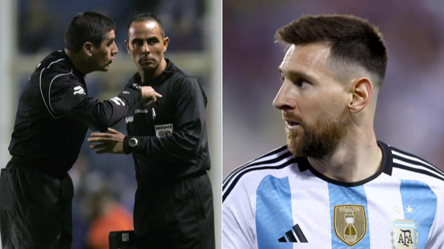 Referee confesses to favouring Lionel Messi after 'making shocking 12-word agreement for shirt DURING game'