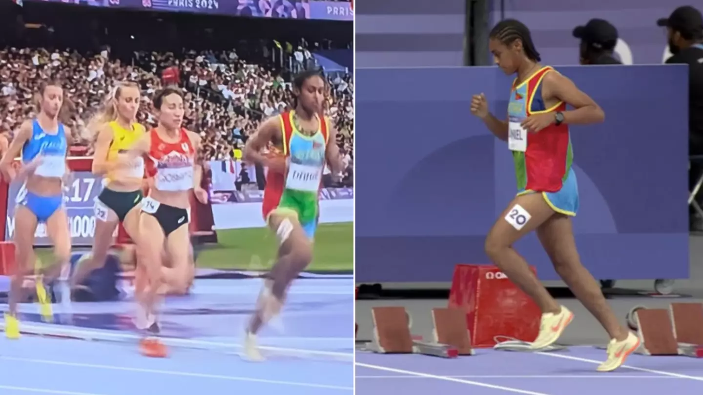 Olympic athlete 'wanders off' track midway during 10,000m as BBC commentators left confused