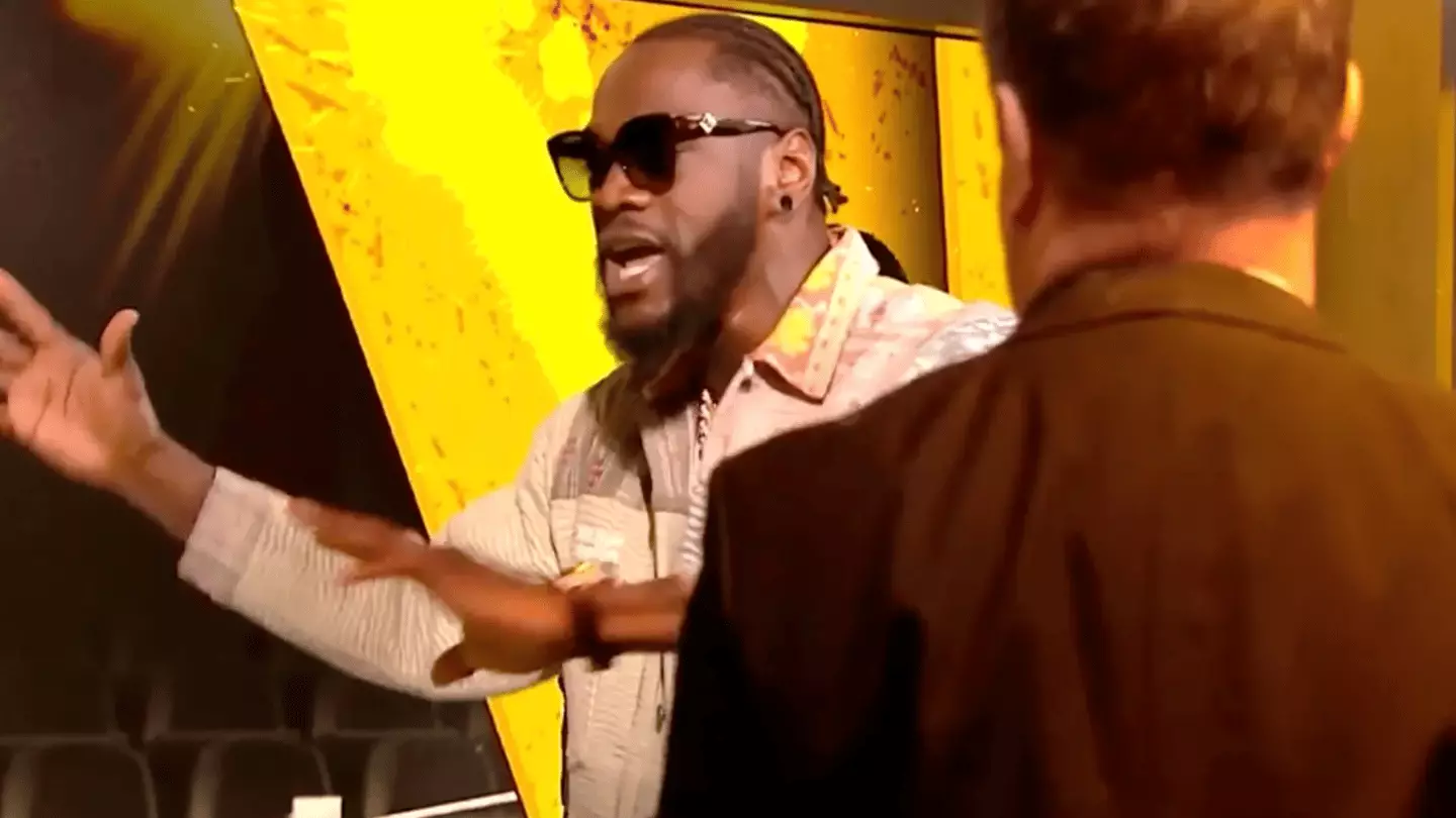Deontay Wilder Storms Out of talkSPORT Studio as Security Forced to Step In
