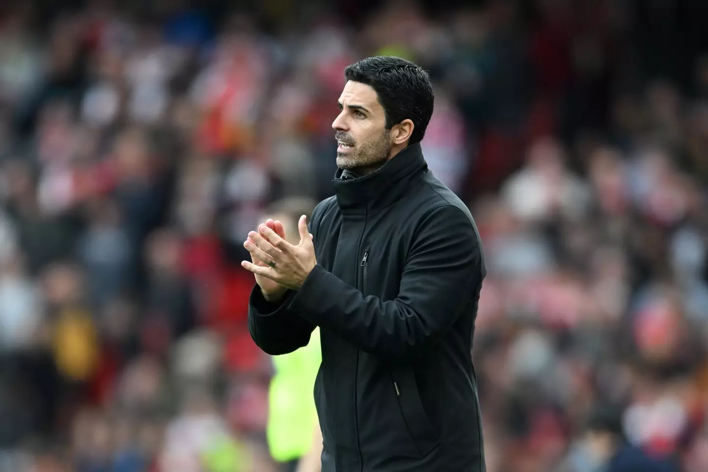 Arteta insisted Arsenal must keep believing after their Premier League loss to Villa (Getty)