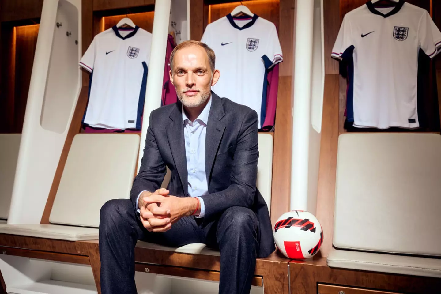 Thomas Tuchel will officially begin his role as England manager on January 1 2025. (Image: Getty)
