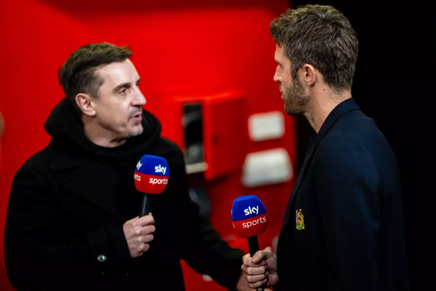 Neville liked what he saw from Michael Carrick's first game at the helm. Image: Getty