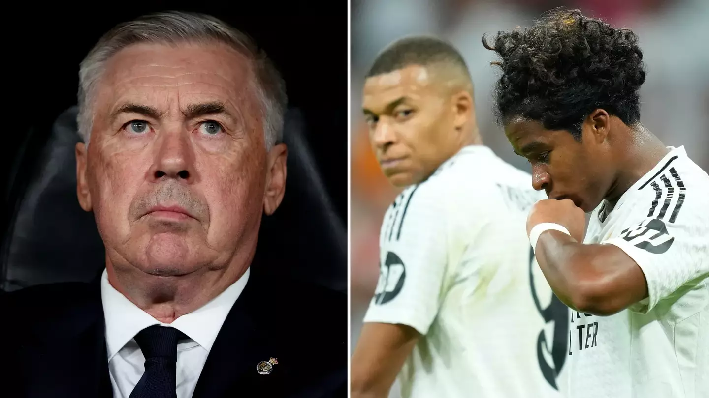 Carlo Ancelotti is already 'considering rare change to his Real Madrid formation' amid problems fitting Kylian Mbappe and Endrick into his team
