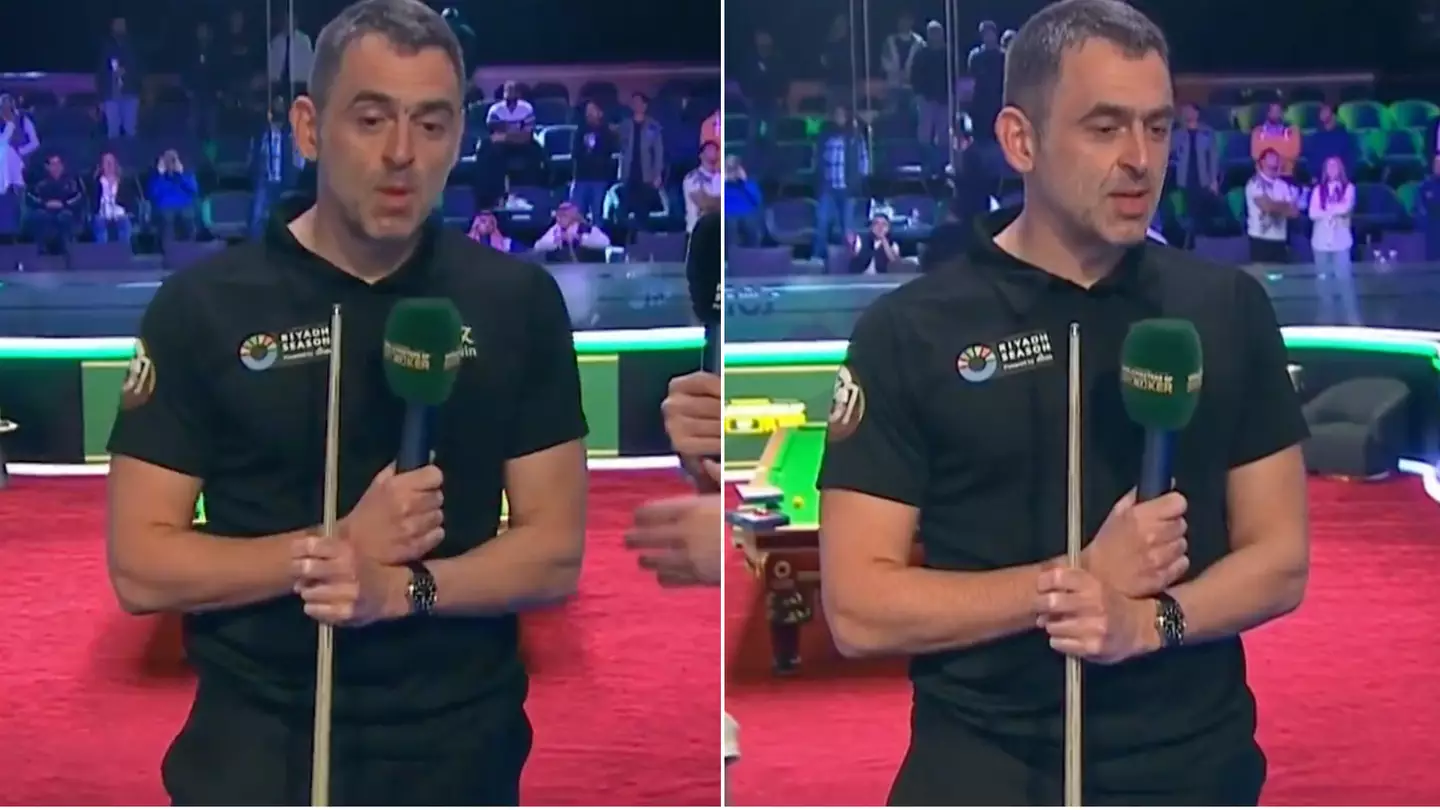 Ronnie O'Sullivan risks angering UK snooker fans with comment after John Higgins whitewash in Saudi