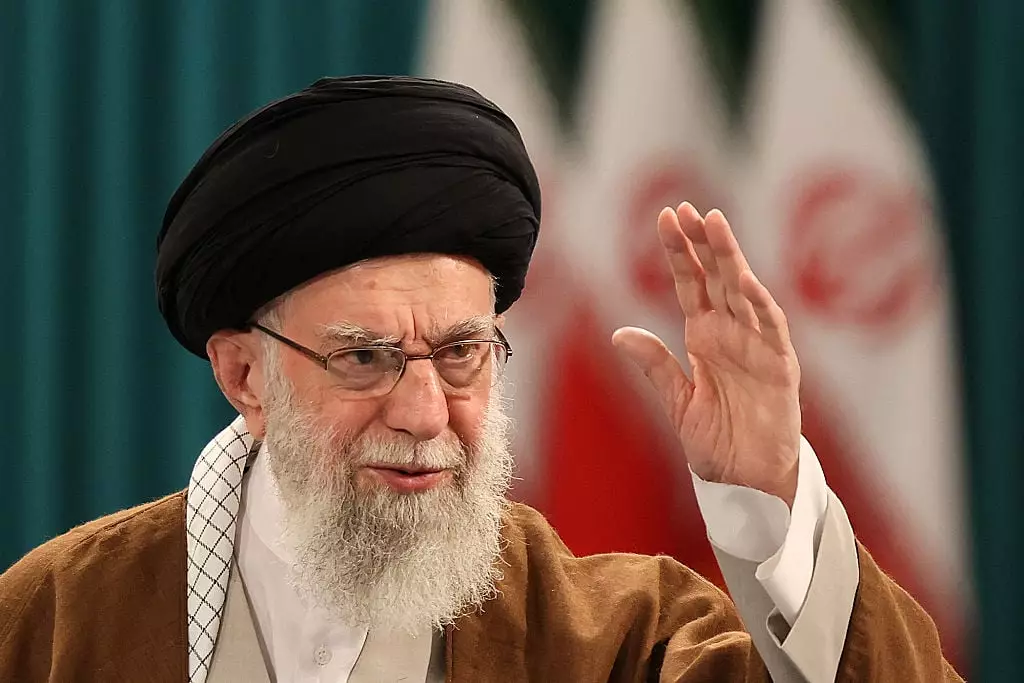 Iran's Supreme Leader Ayatollah Ali Khamenei (Credit:Getty)